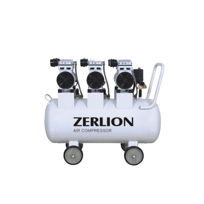 Compresor de aire silencioso sin aceite ZL750 * 3-80 L