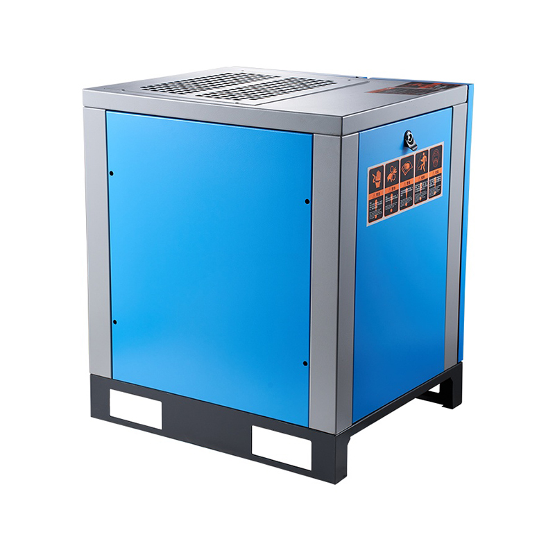 Compresor de aire de tornillo de integración coaxial VSD PM