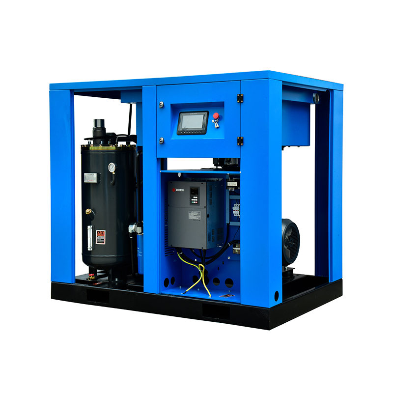 Compresor de aire de tornillo de diseño dividido VSD PM