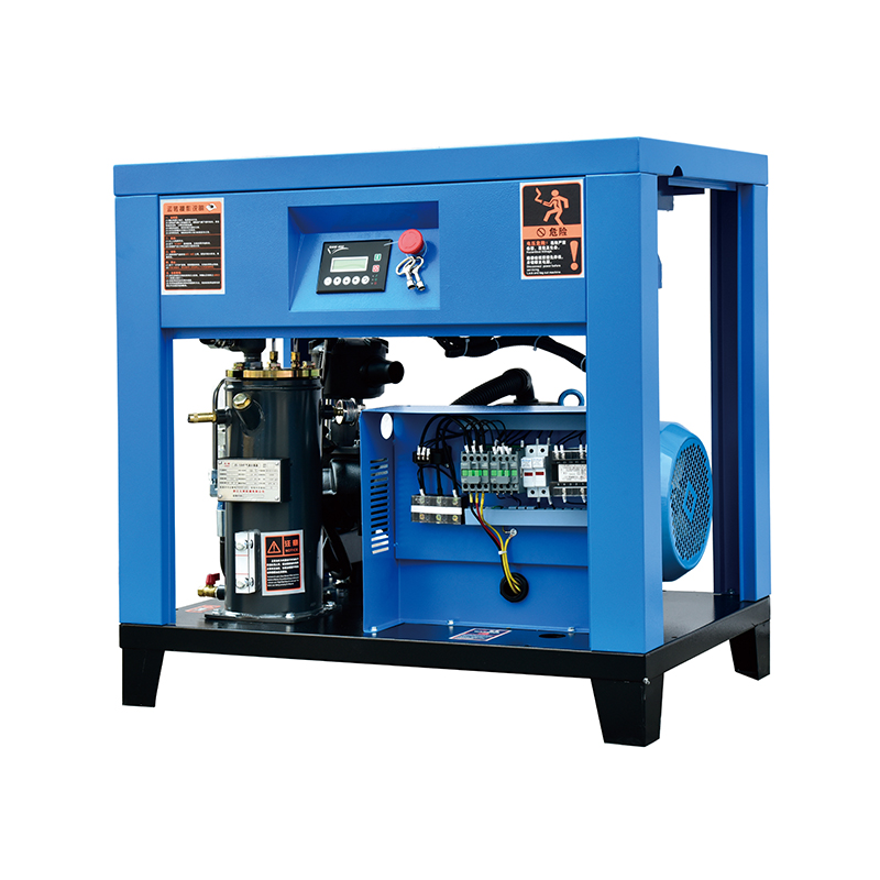 Compresor de aire de tornillo estándar para exportación accionado por correa