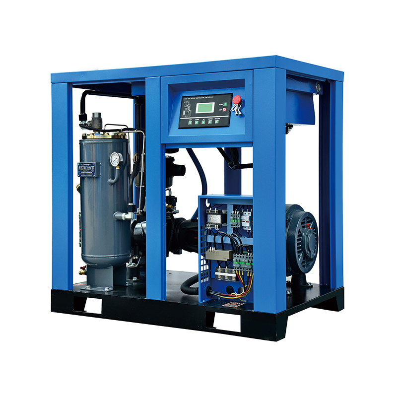 Compresor de aire de tornillo estándar para exportación accionado por correa