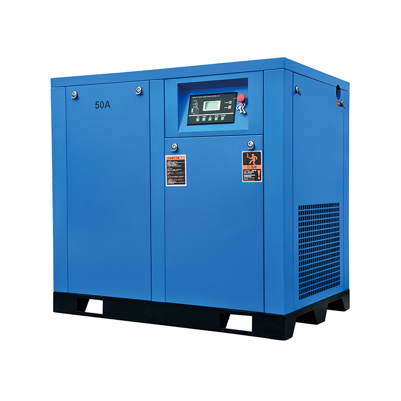 Compresor de aire de tornillo estándar para exportación accionado por correa